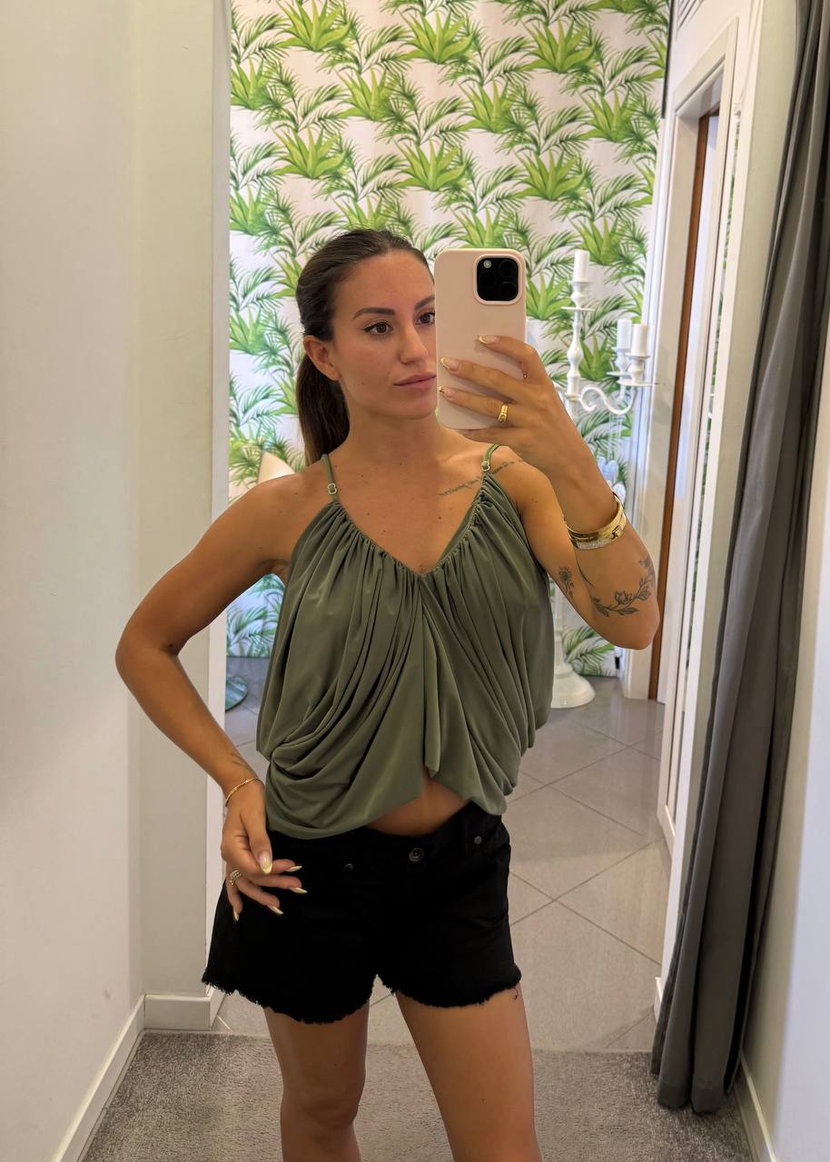 Top Drappeggiato Kontatto