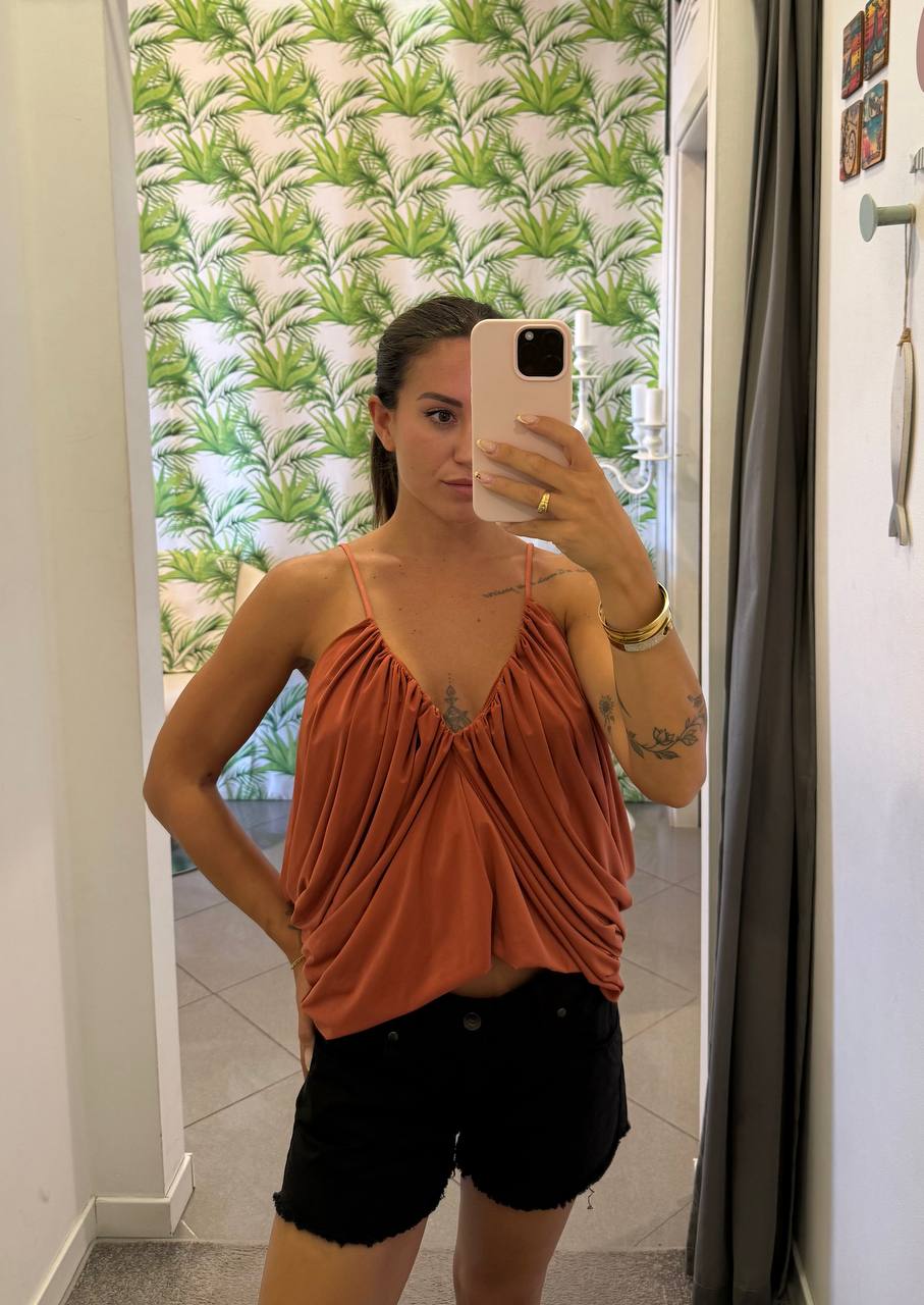 Top Drappeggiato Kontatto